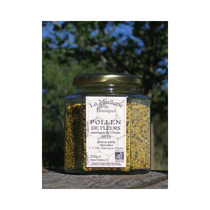 Pollen Bio de fleurs sauvages 2024 200g