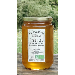 Miel Bio Fleurs d'été "Domaine du Bousquet" 2024 pot 1kg