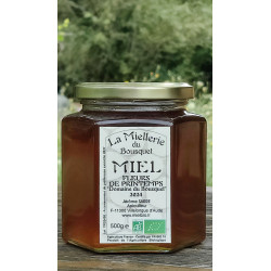 Miel Bio Fleurs de Printemps "Domaine du Bousquet" 2024 pot 500g