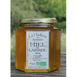 Miel Bio de Lavande 2024 France pot 500g