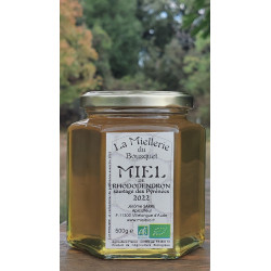 Miel de Rhododendron sauvage des Pyrénées 2024 Bio 500g