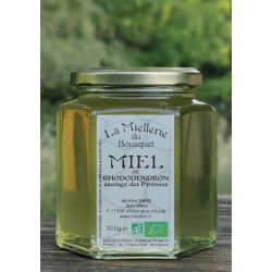 Miel de Rhododendron sauvage des Pyrénées 2024 Bio 500g