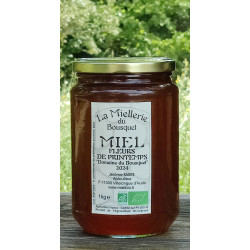 Miel Bio Fleurs de Printemps "Domaine du Bousquet" 2025 pot 1kg