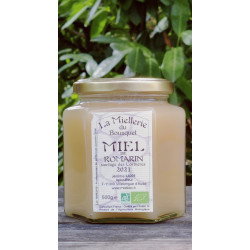 Miel Bio de Romarin sauvage Corbières 2025 pot 500g