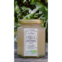 Miel Bio de Romarin sauvage Corbières 2025 pot 250g