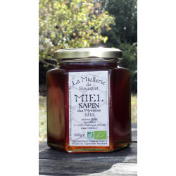 Miel de Sapin des Pyrénées Bio 2025 pot 500g