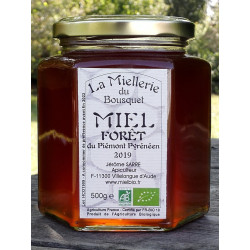 Miel de Forêt Bio France Pyrénées Orientales 2025 pot 500g