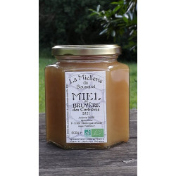 Miel Bio de Bruyère des Corbières France 2025 500g