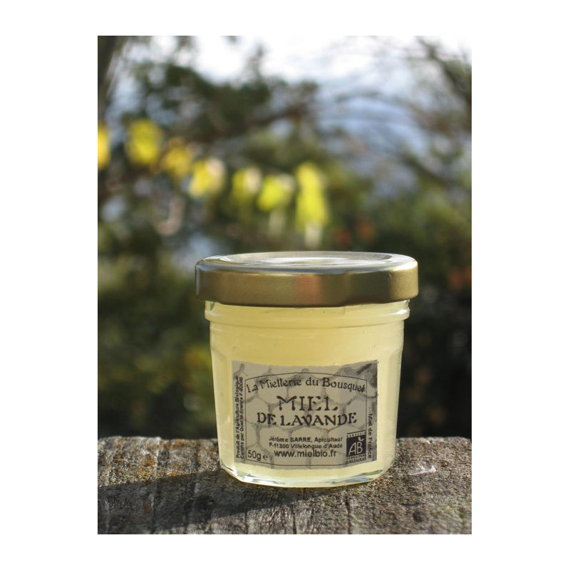 Miel Bio de Lavande en pots 50gr Miel Bio de Lavande en pots 50gr