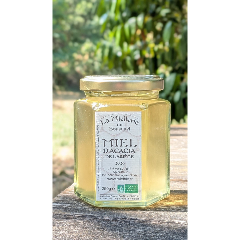 Miel d'Acacia Bio de l'Ariège France 2026