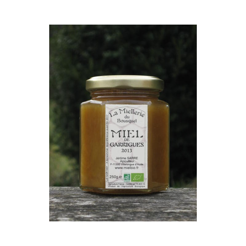 Miel Bio de Garrigues 2013 en pot 250g Miel Bio de Garrigues 2013 en pot 250g