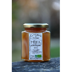 Miel Bio de Bruyère Callune crémeux Sud de France 2015 250g
