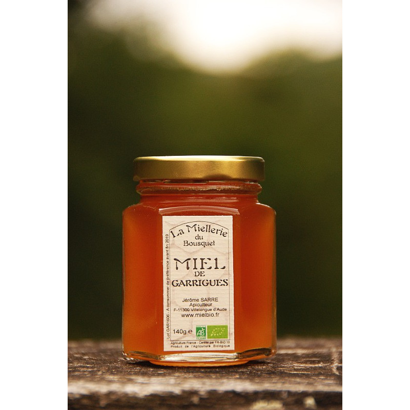 Miel Bio de Garrigues 2016 en pot 140g Miel Bio de Garrigues 2016 en pot 140g