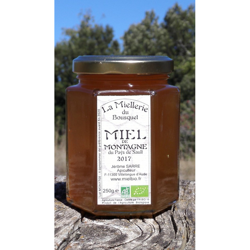 Miel de Montagne Bio Pyrénées 2017 pots 250g Miel de Montagne Bio Pyrénées 2017 pots 250g