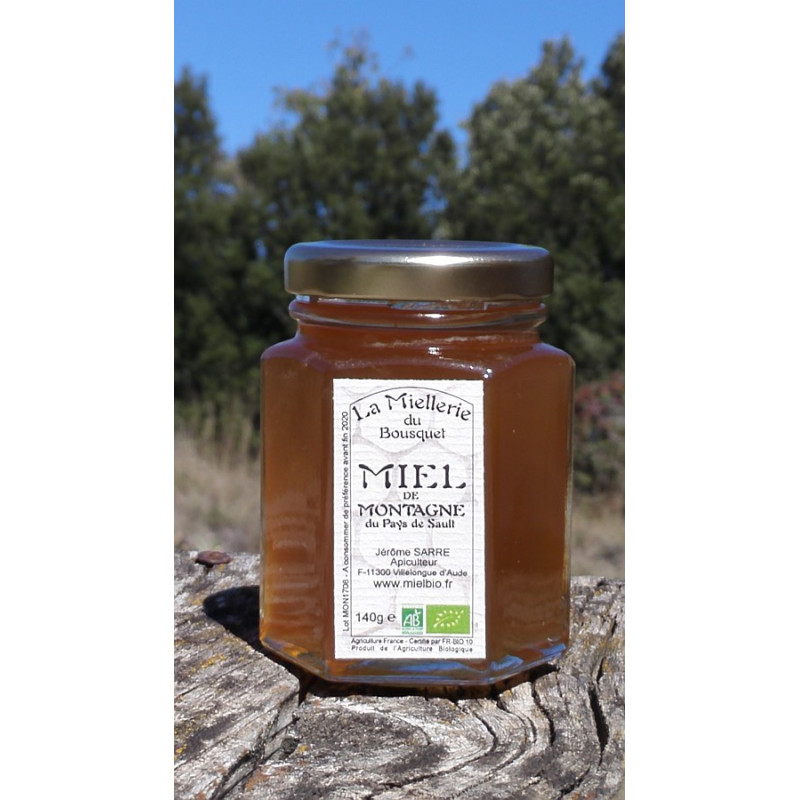 Miel de Montagne Bio Pyrénées 2017 pots 140g Miel de Montagne Bio Pyrénées 2017 pots 140g