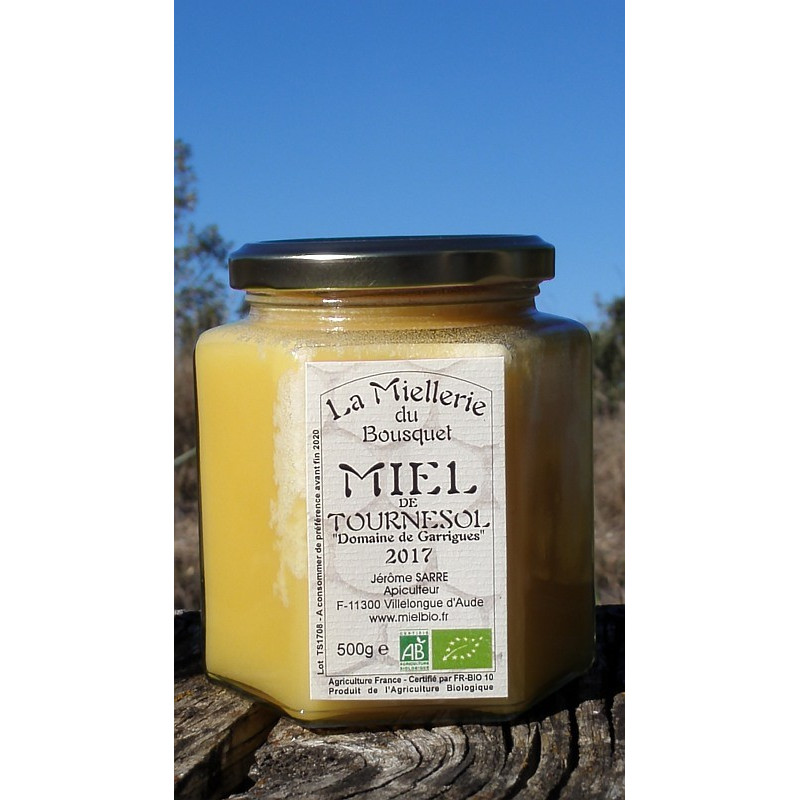 Miel Bio de Tournesol Sud de la France (Aude) Miel Bio de Tournesol Sud de la France (Aude)