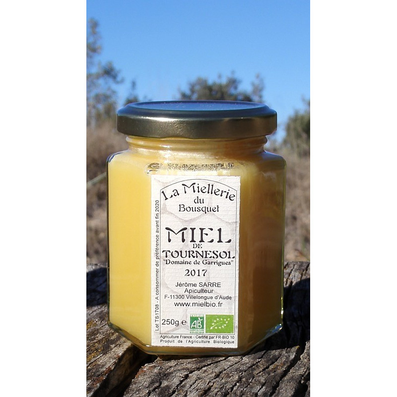 Miel Bio de Tournesol Sud de la France (Aude) Miel Bio de Tournesol Sud de la France (Aude)