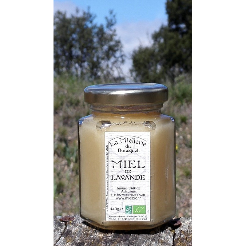 Miel Bio de Lavande 2017 en pot 140g Miel Bio de Lavande 2017 en pot 140g