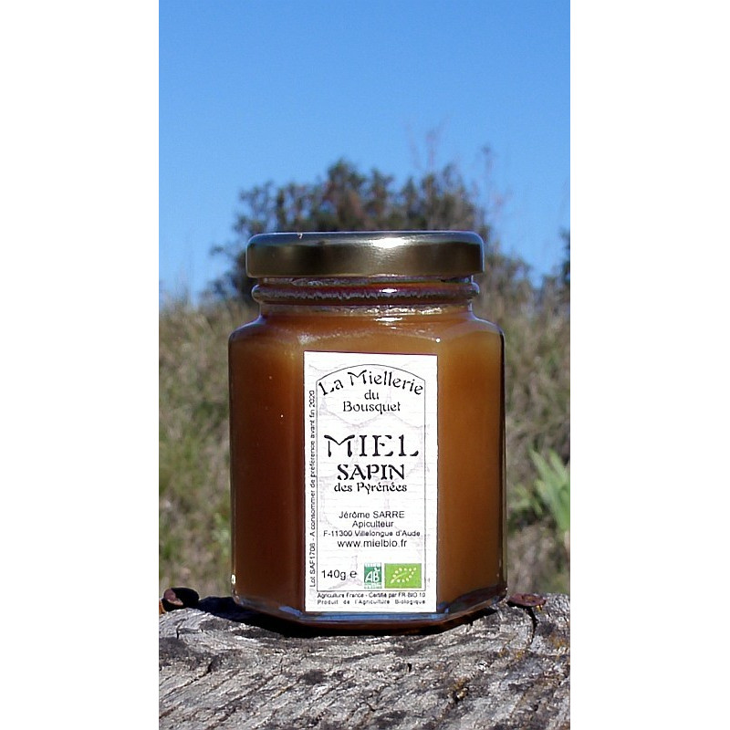 Miel de Sapin des Pyrénées Bio 2017 140g Miel de Sapin des Pyrénées Bio 2017 140g