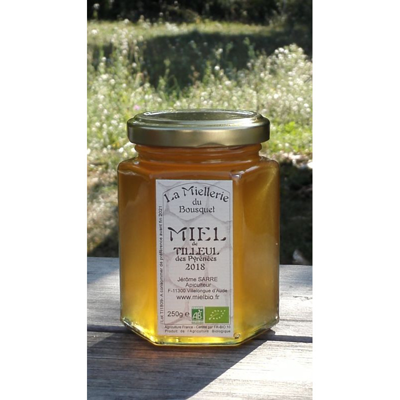 Miel Bio de Tilleul 2018 250g Miel Bio de Tilleul 2018 250g