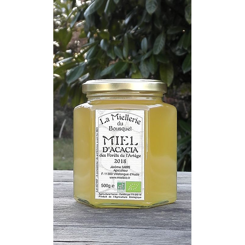 Miel Bio d'Acacia 2018 500g Miel Bio d'Acacia 2018 500g